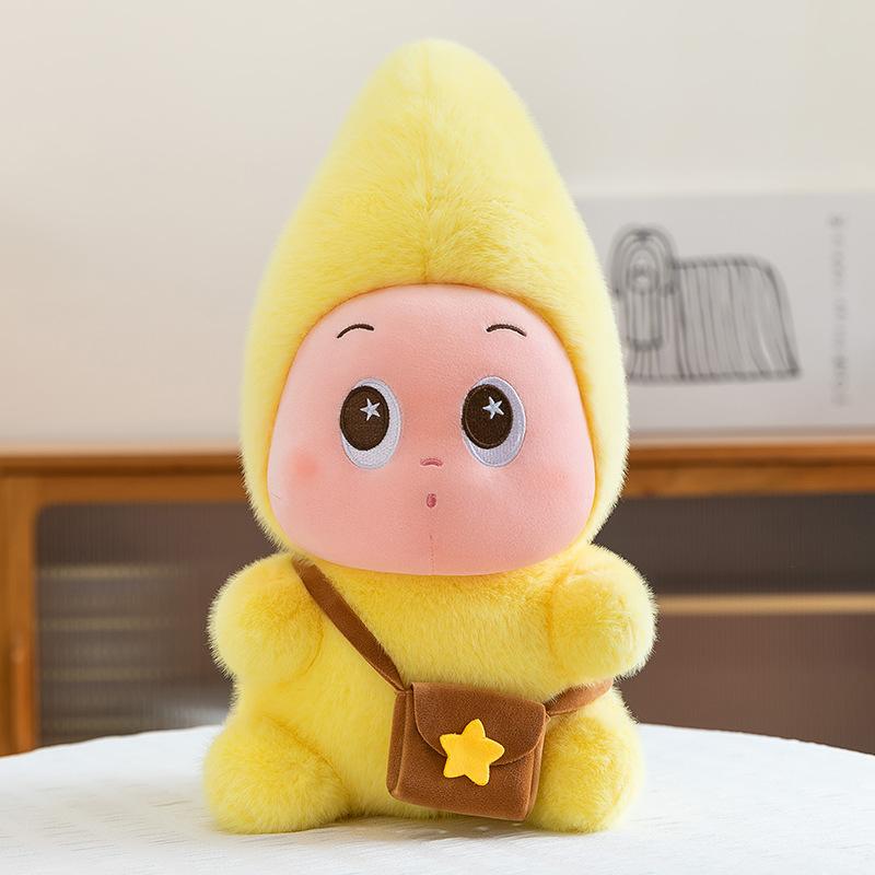 Star people series dolls, little stupid star dolls, sleeping with throw pillows, little sun, little lucky plush toys