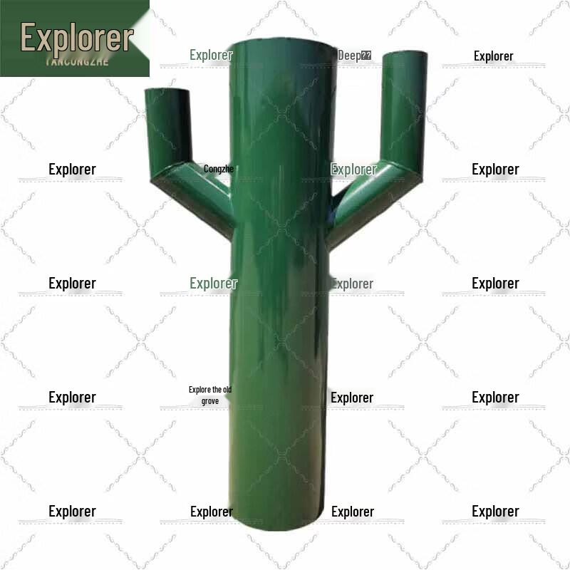 Metal Simulated Tree Stump