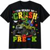I'm Ready To Crush Pre-K Monster Truck First Day Preschool T-Shirt