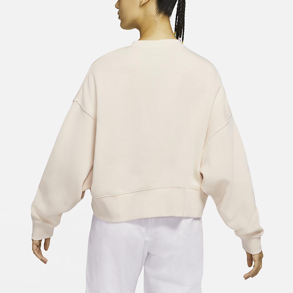 New Nike Sportswear Essentials Series Sweatshirt Women's Ecru DJ7666-219
