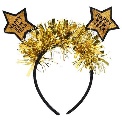 Cute Christmas Star Shaped Hair Hoop Fracture Resistance Star Shape Headband for Festival
