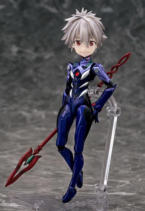 Parfom Evangelion New Theatrical Version Kaworu Nagisa Painted Movable Figure R! Non-scale ABS&PVC