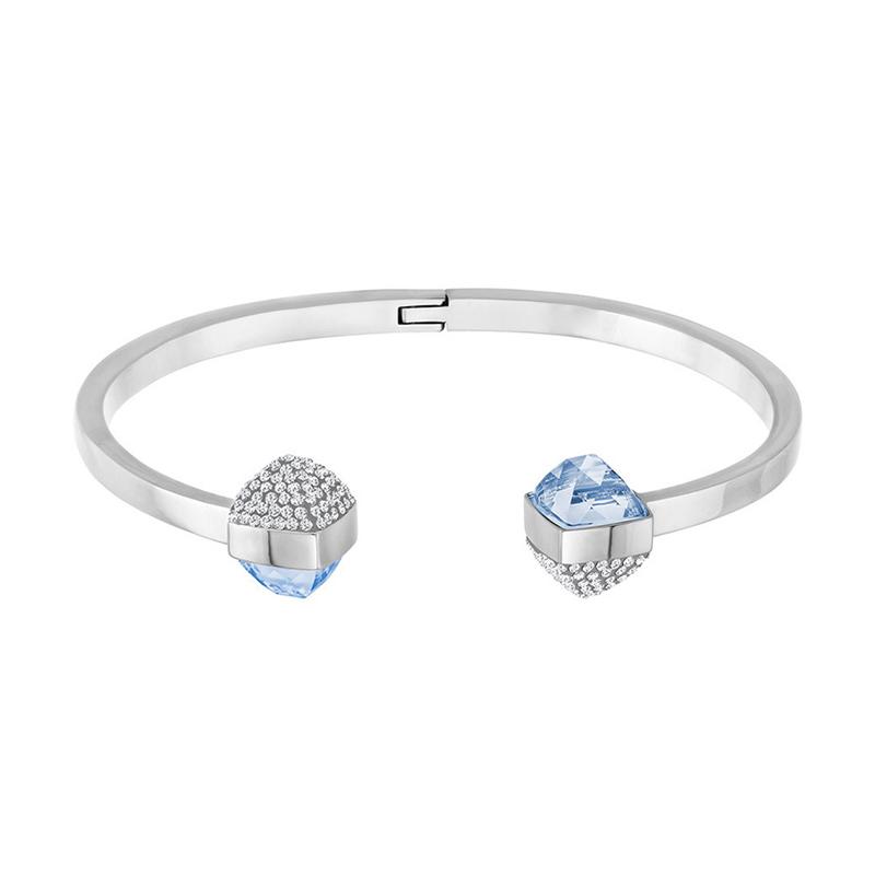 Swarovski Open Bracelet Women s White Gold Plated 5272073