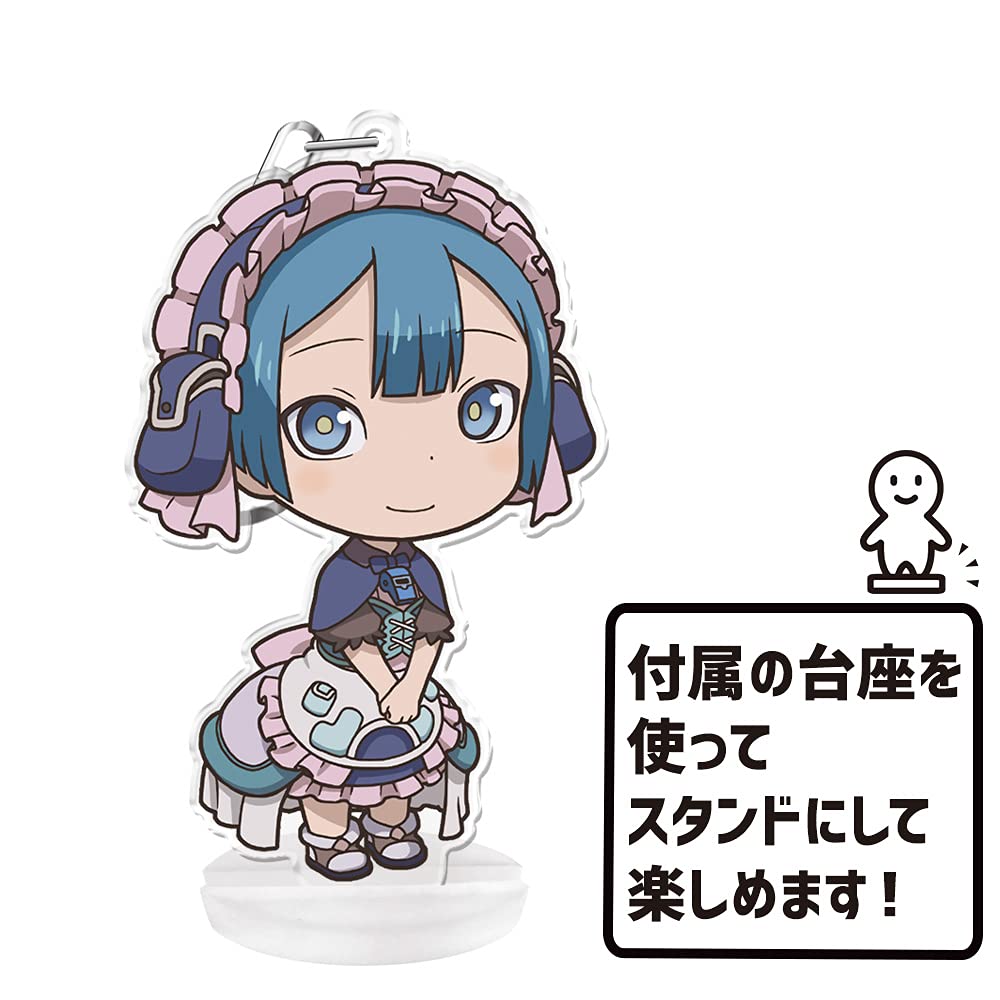 Azumaker Made in Abyss Movie Puni Keychain with Acrylic [azumaker] Colle! Stand, Marulk,