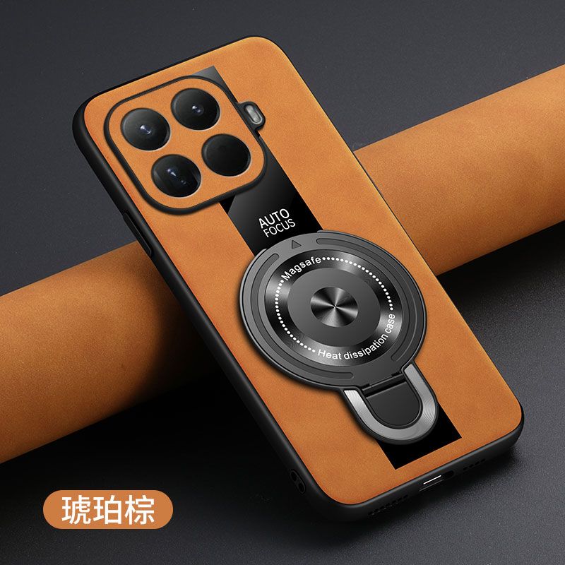 For Xiaomi 17T Pro Case Luxury Magnetic Ring PU Leather Silicone Phone Cover For Mi 17T Shell Shockproof Bumper