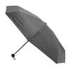 Small 5 Folding Umbrella Pocket Capsule Umbrella Black Umbrella for Rain Shine Dual Use