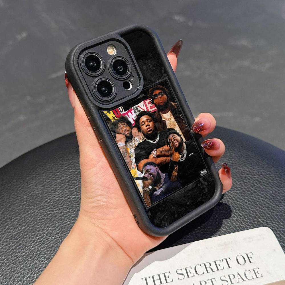 

Rod Wave Singer Phone Case For Iphone 11 12 13 14 15 16 17 Pro Max Mini Plus Soft TPU Back Cover iPhone 17 pro