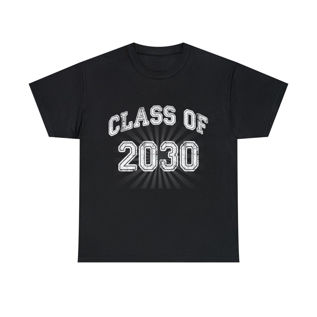 Class Of 2030 Graphic Tee Shirt, S-5XL XXXXL