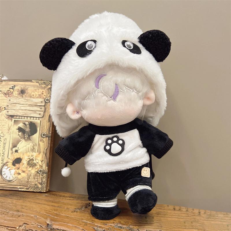 Pretty Dress Set Clothes For 20Cm Cotton Doll Plush Toys Dress Up Clothing Princess Skirt Cute Fresh Princess Dress Set