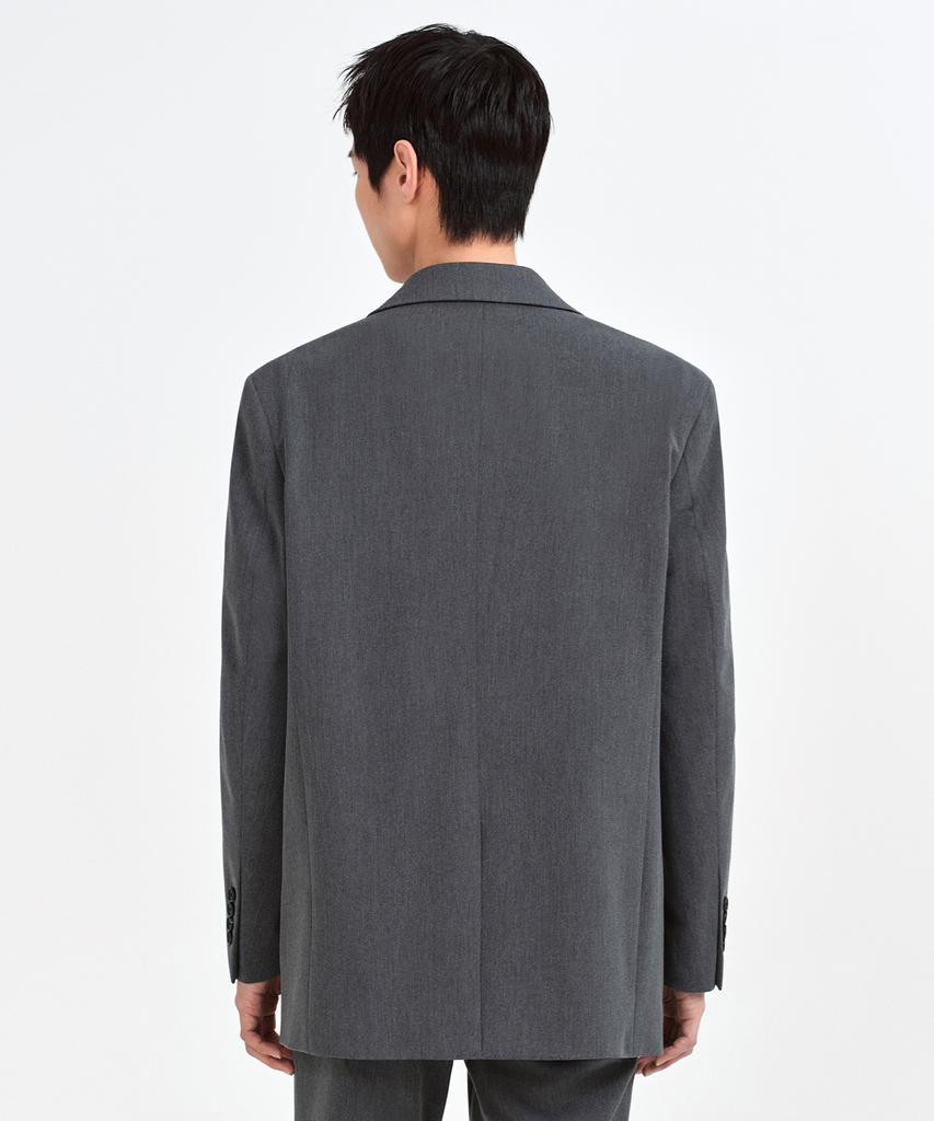Musinsa Standard Oversized Blazer [Medium Grey]