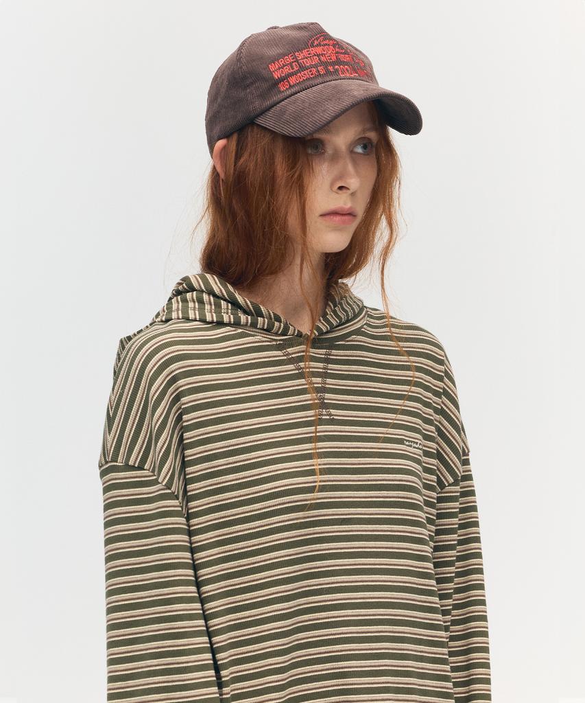 Majisyeoudeu Corduroy New York Ballcap_Brown