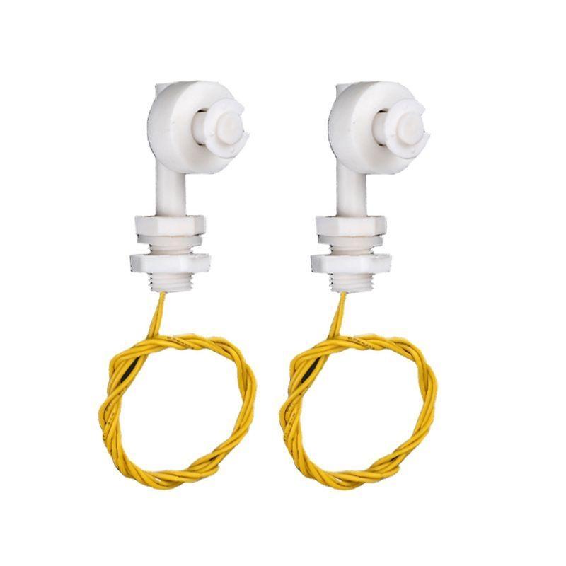 652F 2pcs/set for DC 110-220V Liquid Water Level Float Switch with Cable for Fish for Tank Aquarium Pool