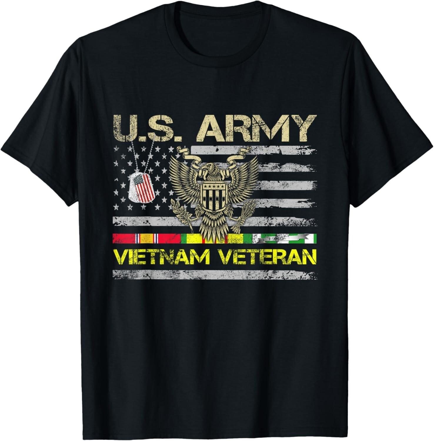 U_S Army Vietnam Veteran T Shirt Vietnam War Veterans Day Gift Unisex T-Shirt S