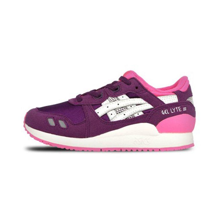 

Asics Gel-Lyte Удобные Прочные Низкие Детские Кроссовки для Бега Детские Кроссовки для Бега Фиолетовые Розовые C5A5N-3301 28.5