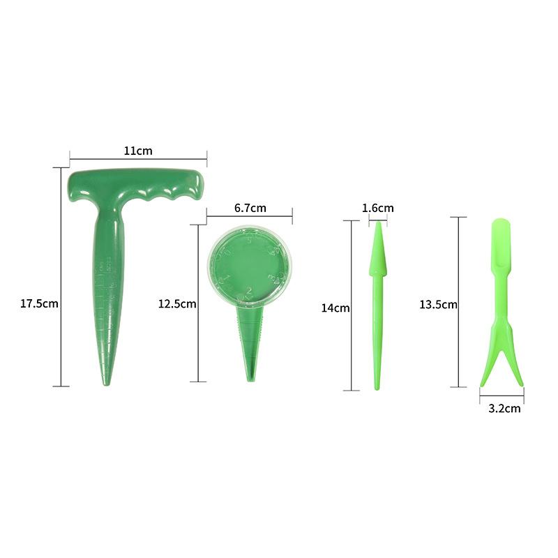 Three-in-One Gardening Tool Multifunctional Planting Transplanting Tool Garden Soil Digging Planting Set Tool