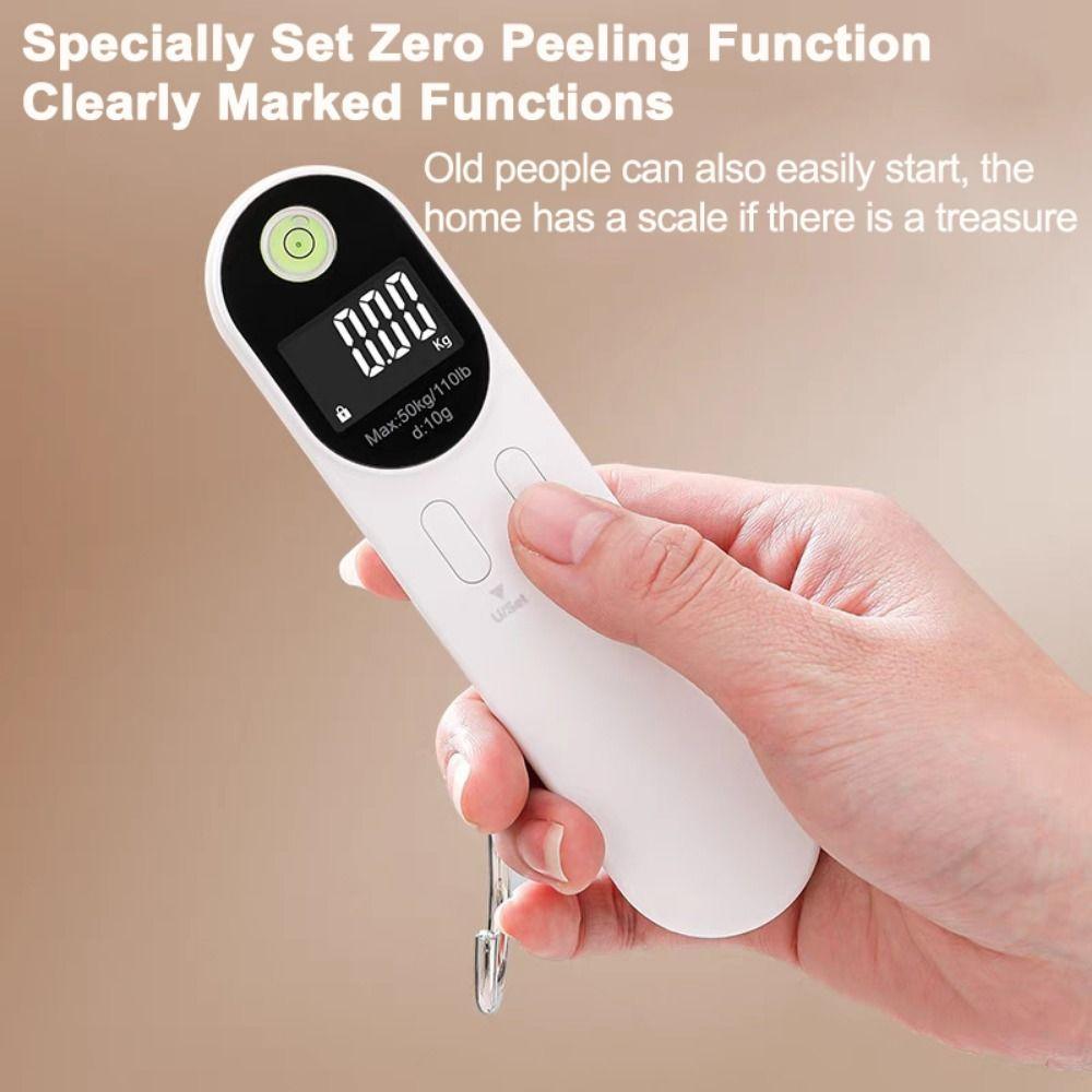 Portable Electronic Luggage Scale Kg/Oz/Ib Digital Hanging Scales  Baggage Weight Check
