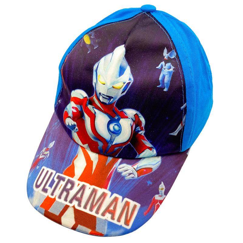 Superhero Kids' Sun Protection Hat for Spring/Summer – Cartoon Boys' Baseball Cap with Duckbill Visor