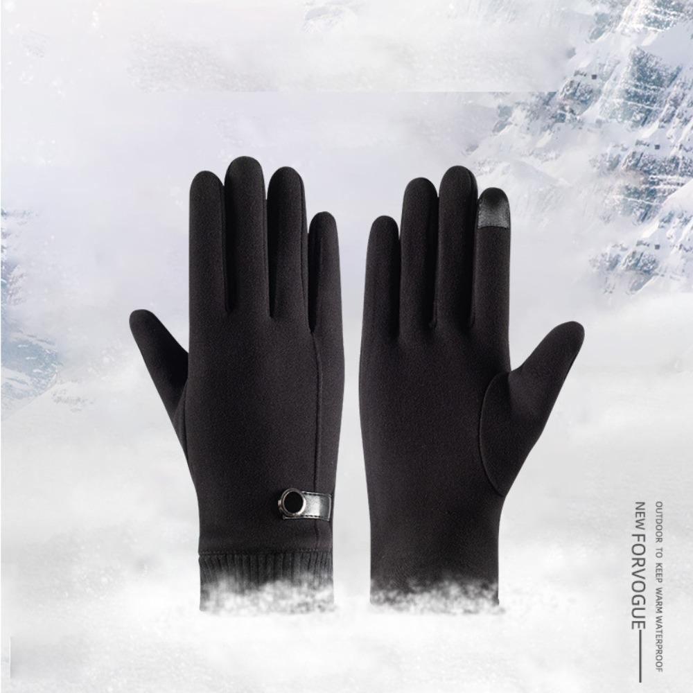 Touchable Screen Touch Screen Gloves Warm Skiing Gloves New Full Finger Gloves  Women Men