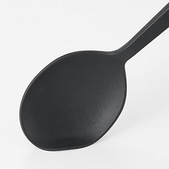 Muji Silicone Cooking Spoon Length approximately 26cm Black