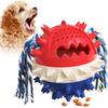 Squeaky Dog Toy Treat Dispensing Jumping   Sound Making   Chewer Pet Interactive Game Tool for Household Use