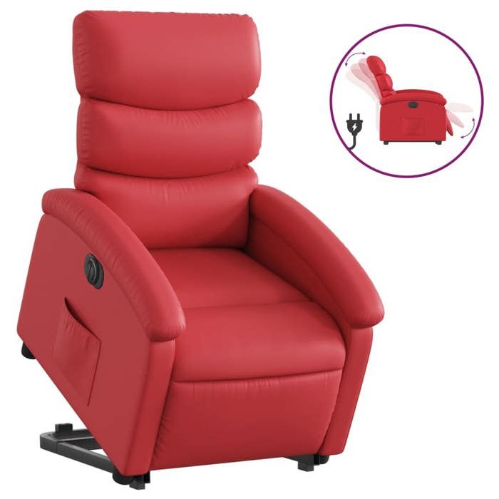 VidaXL Electric Recliner, Relaxation Chair with Adjustable Backrest and Footrest, Living Room Seat, Modern, 3204059