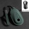 For Mercedes E Class W213 W205 E200 E260 E300 E320 AMG CLA 2018 2019 2020 Car Key Case Cover Auto Key Protected Shells Suede Fob