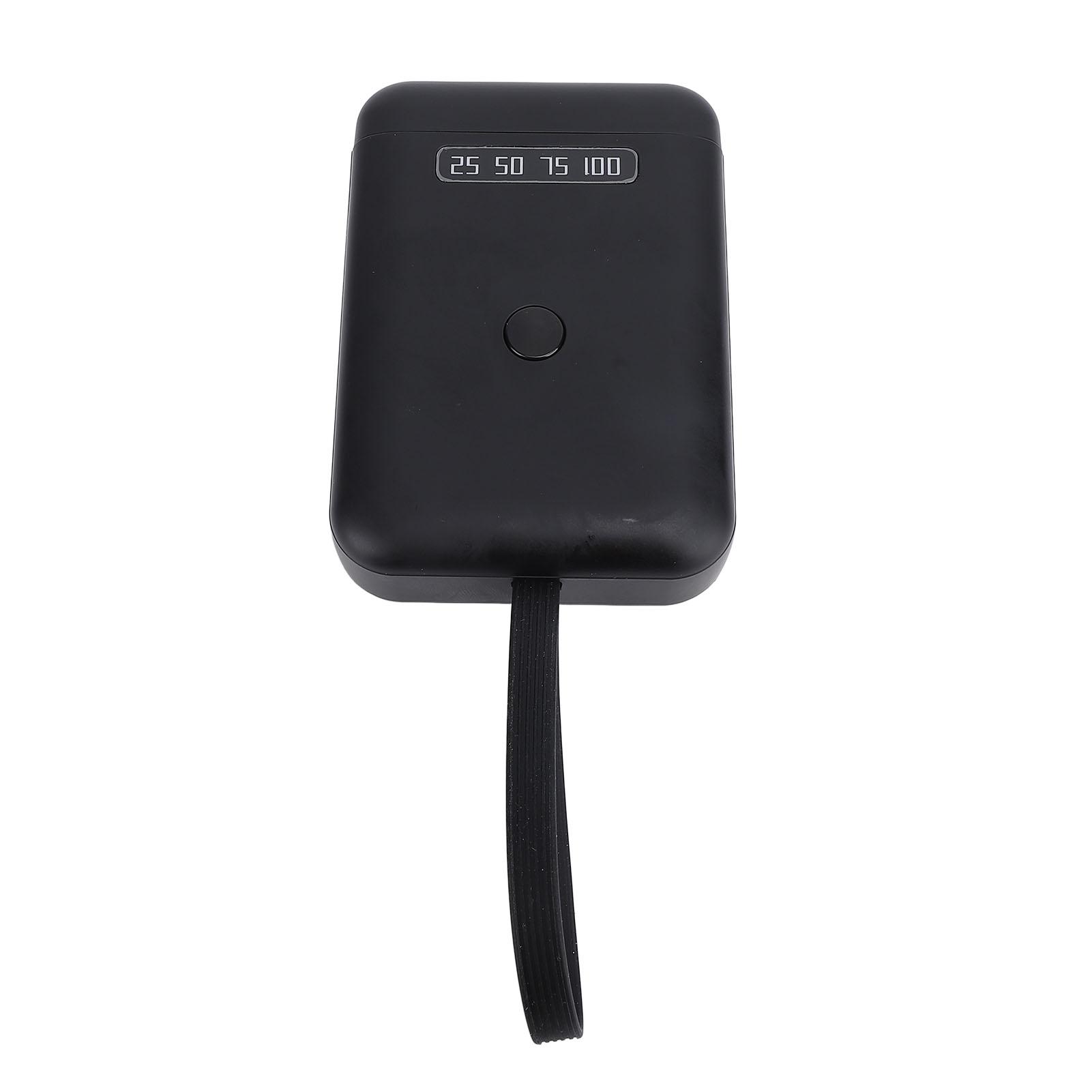 

405 нм светодиодная УФ-лампа для наращивания волос 18 Вт точный дисплей батареи ручная УФ-лампа для отверждения клея для волос чёрный