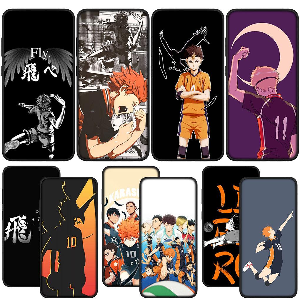 Anime Haikyuu Hinata Attacks Cover Phone Casing for Samsung Galaxy Note 20 Ultra 10 8 9 S10 Lite S9 A6 A8 Plus A7 A9 Soft Case