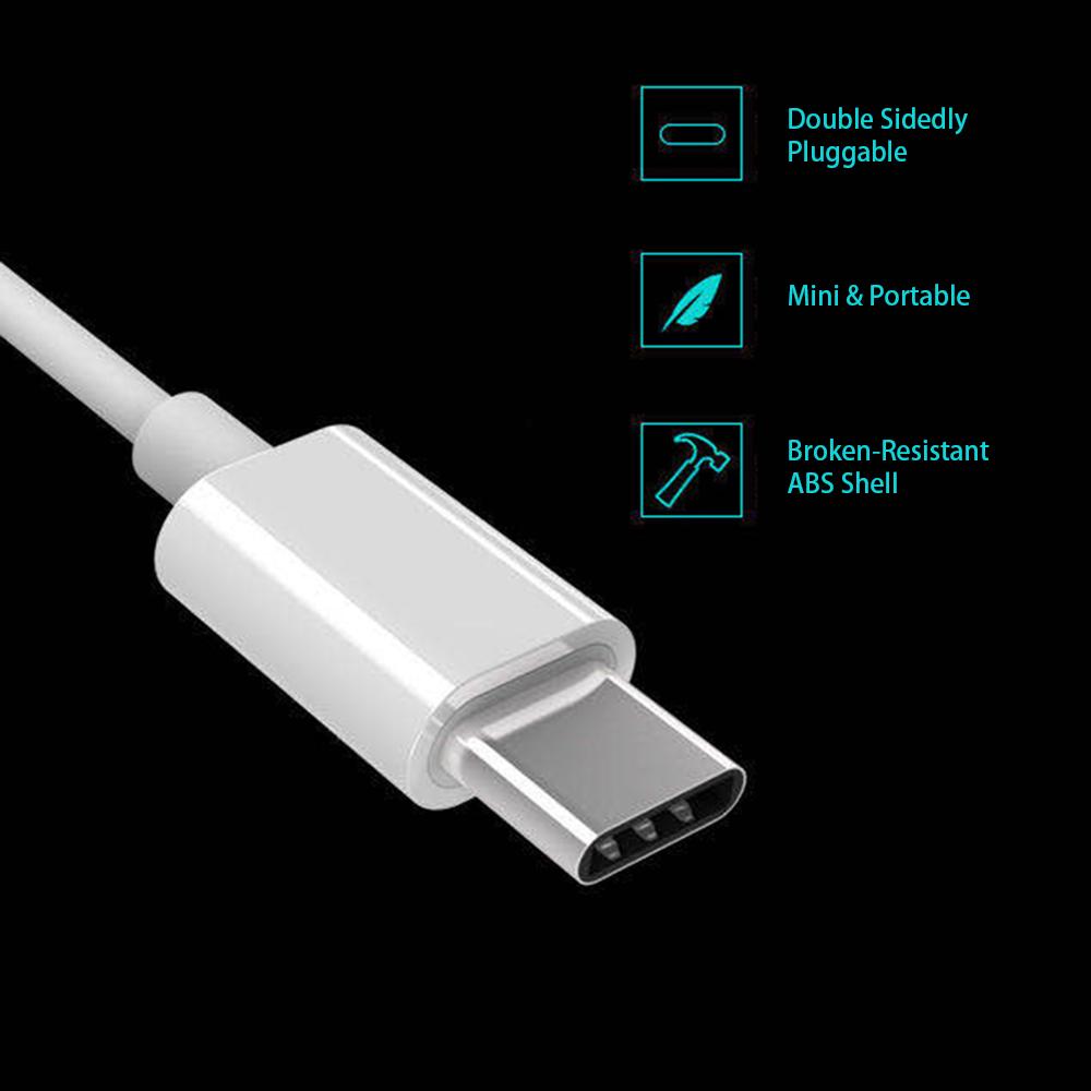Mobile Phone Accessories Type C to 3.5mm   Cable Earphone Adapter Headset Adapter Replacement for HuaweiCelsiusSAMSUNGCelsiusXIAOMI