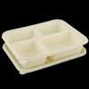 Youhe Youmi Biodegradable 4-Compartment Disposable Lunch Box