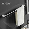 Handdoekenrek Gratis Punch Toilet Badkamer Zuignaphanger Badhanddoekplank Nordic Eenvoudige Creatieve Enkele Bar Handdoekstang