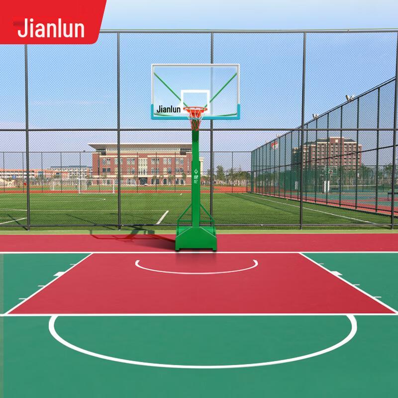 Jianlun Silicone PU Indoor/Outdoor Sports Flooring