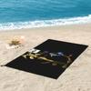 Roadrunner Coyote Beach Towel Soft Microfiber Quick Dry Absorbent Quick Towels For Bath