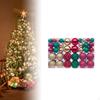 100 Pcs Set Colorful Ornament Christmas Tree Ornaments for Year