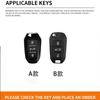 Interior Mouldings Suitable for Peugeot 5008 car key bag 2023 2021 2019 2017 alloy high-end car key bag car key shell buckle aut