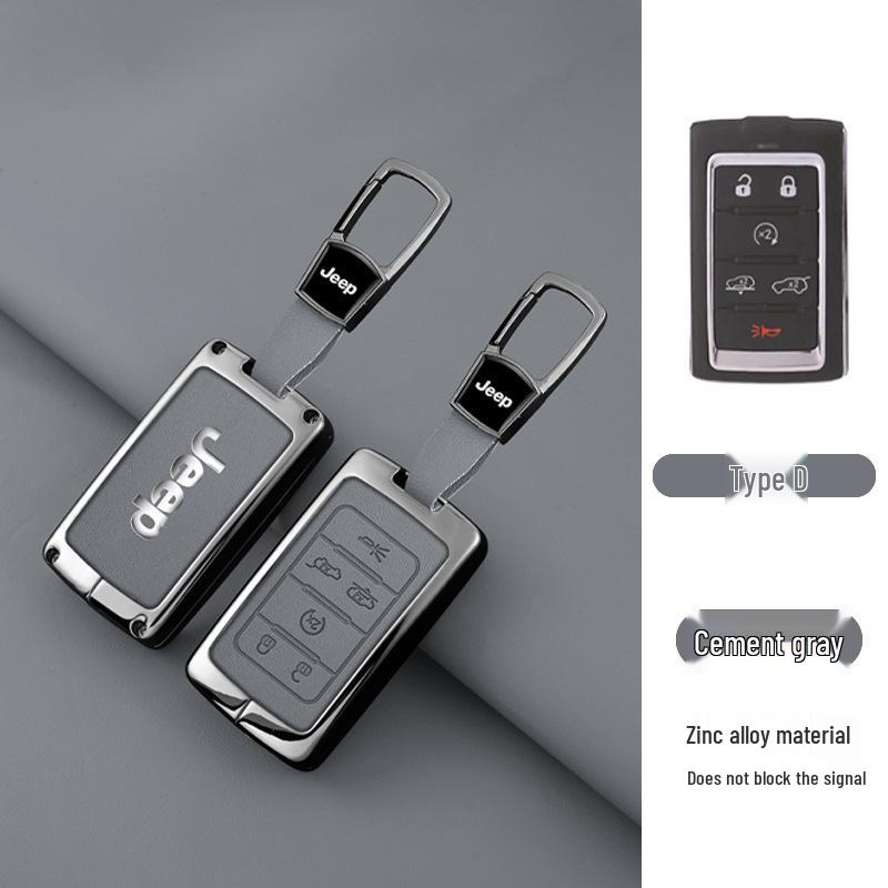 Premium Zinc Alloy Leather Accessory for Jeep Gladiator Wrangler 4XE - Unisex Design