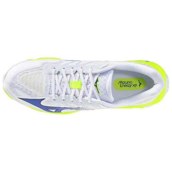 Mizuno Scarpe da Pallavolo Wave Lightning Elite Vestibilità Comoda Sneaker Unisex Bianca V1GA260039