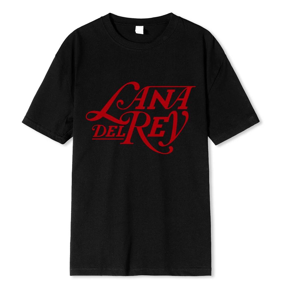 Lana Del Rey Harajuku Casual Anime T-shirt Hip Hop Mangacomic Tshirt Cute Cartoon 100% Cotton Tee-shirt Print Menwomen T Shirt