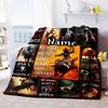 Bull Riding Adventure Customize Your Name Home Blankets Comfortable Soft Lightweight Allseason Multipurpose Blanket For Picnics Sofas Offices Beds