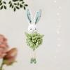 Soft Plush Bunny Doll Ornaments Colorful Rabbit Figurine Easter Rabbit Pendant  Party Favors