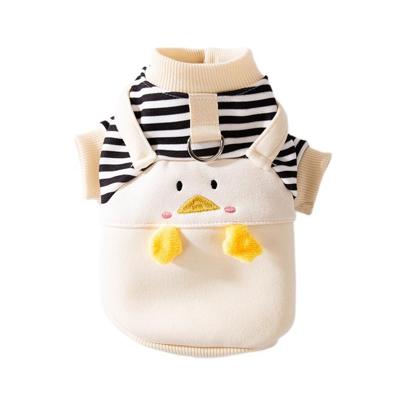 New Cat Clothes Cute Straps Into Kittens, Puppies, Dogs, Autumn and Winter Warm Pet Cat Sweater