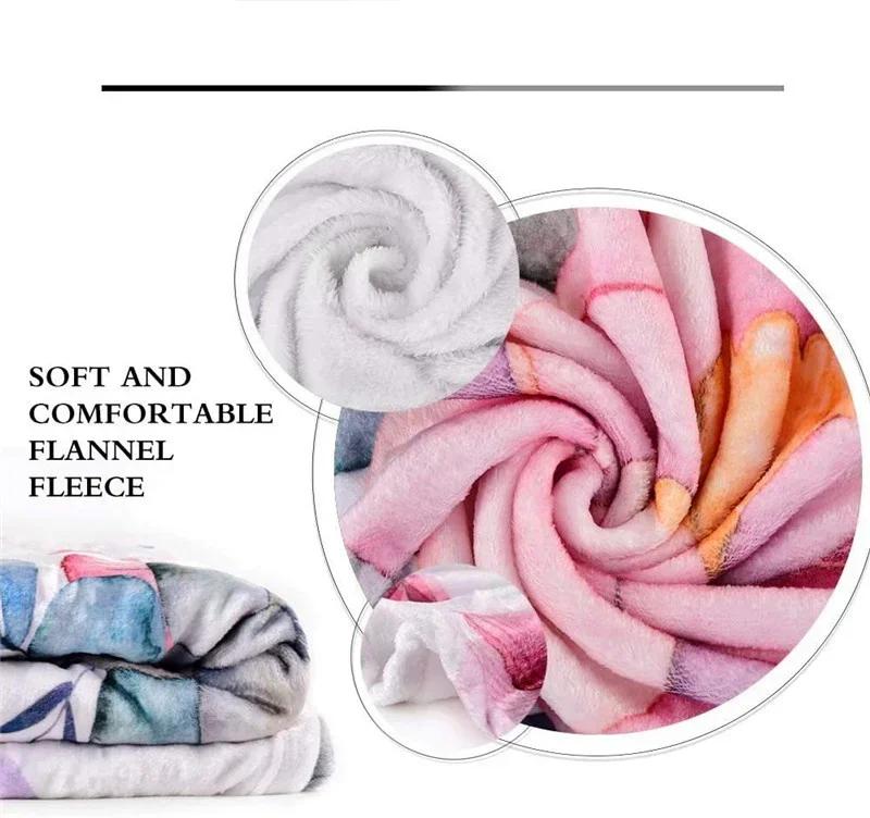 Hazbin Hotel Cartoon Printed  Blanket,Lightweight Flannel Throw for Sofa, Bed, Travel, Camping, Livingroom, Office, Couch,Chair