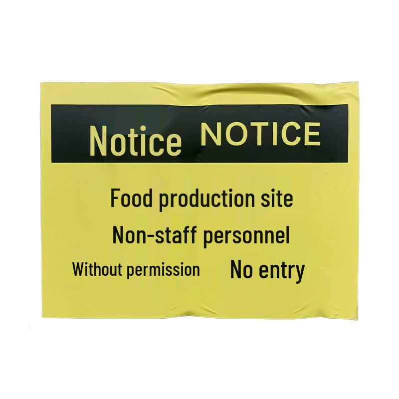 Jucheng Attention Safety Sign