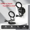 MagSafe Magnetic Holder for Apple 17 Series: Neck Hanging, Horizontal/Vertical Switch, First-Person Selfie Clip.