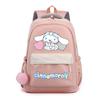 Big-Eared Dog Cute Cartoon Printed Backpack Middle School Bag