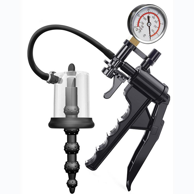 Anal Pump Manual Vacuum Rosebud Pump Sex Toys for Men Women SM Suction Cup Prostate Stimulator Anus Dilator Butt Plug Set