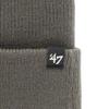 47 Brand Knit Sweater Cap MLB Los Angeles Dodgers Haymaker 47 Cuff Knit Charcoal Free