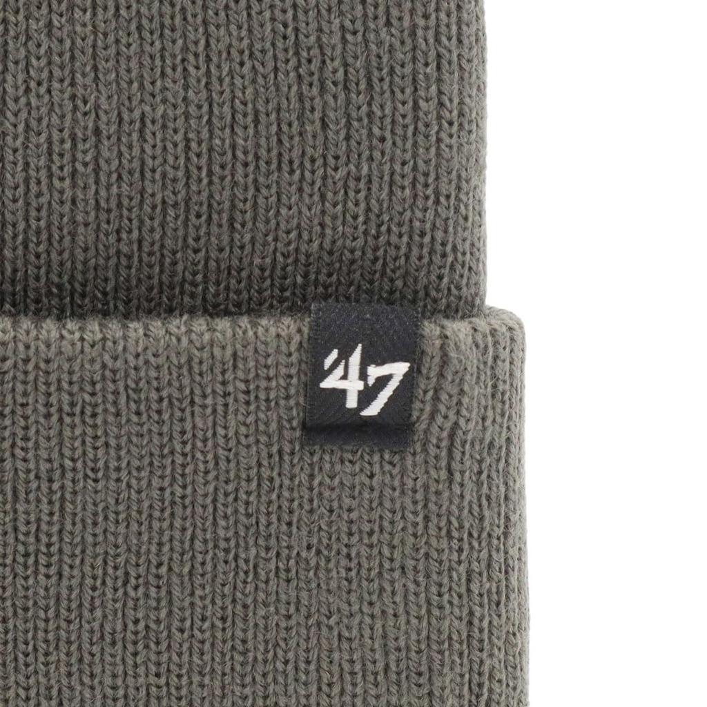 47 Brand Knit Sweater Cap MLB Los Angeles Dodgers Haymaker 47 Cuff Knit Charcoal Free