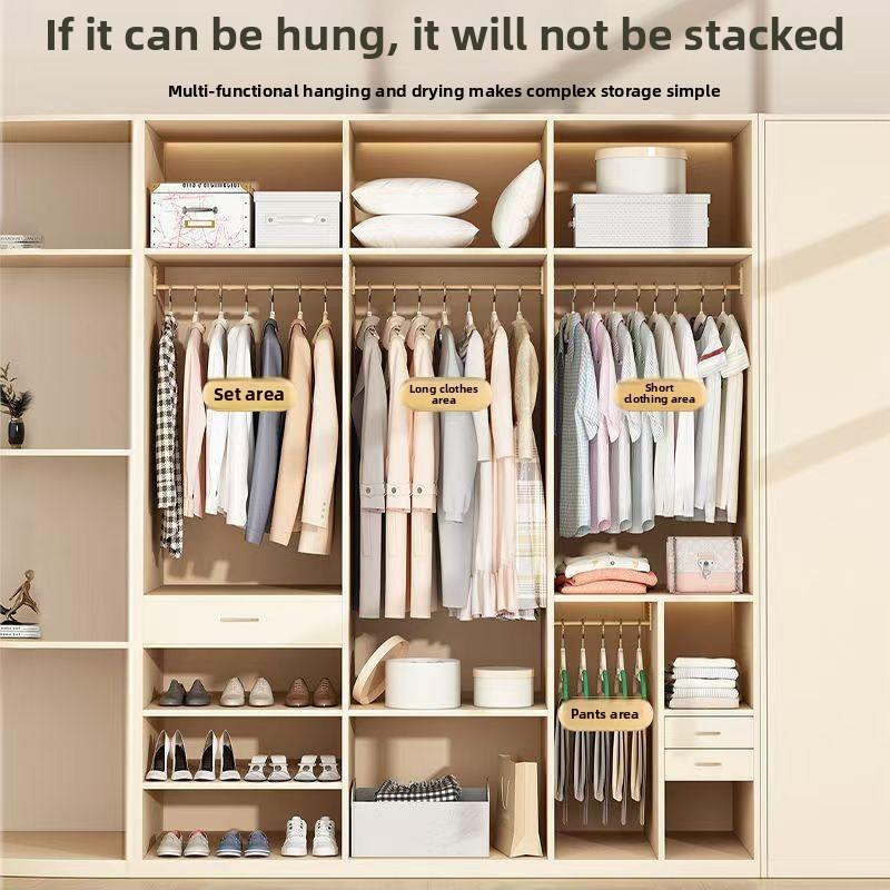 Plastic Dualposition Clothes Hangers With Nonslip Design For Wet And Dry Garments