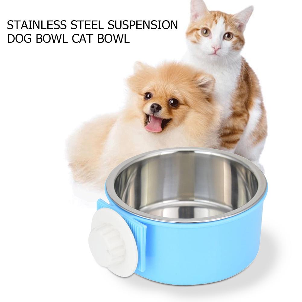 hanging dog feeder